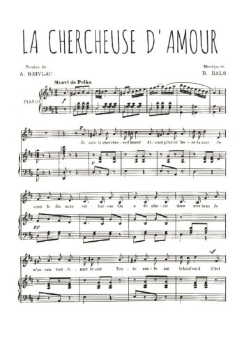 La chercheuse d'amour